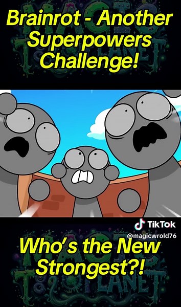 Brainrot Superpowers Challenge: Animated Fun Awaits!