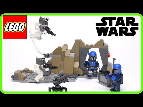 LEGO Star Wars Ambush on Mandalore Battle Pack 75373 - Speed Build Review