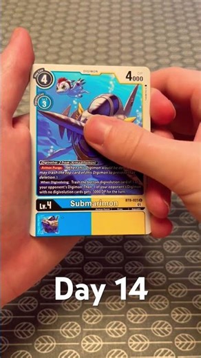 Day 14 of opening DIGIMON card to Christmas #tcg #digimon #digimontcg #xmas #cards