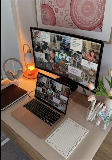 Home Office Desk Setup Glow-Up Ideas