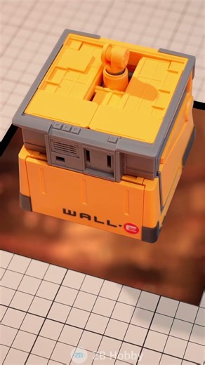 Wall-E falling into Infinity Castle#stopmotion