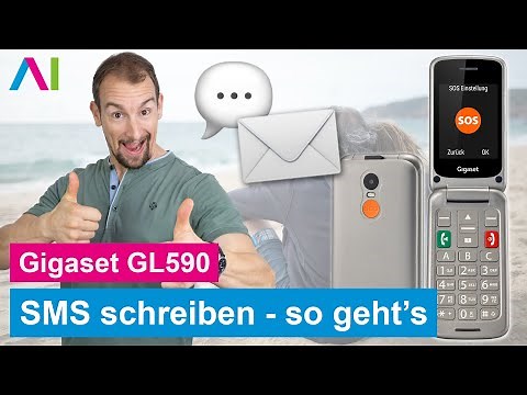 Gigaset GL590 - SMS schreiben • 📱 • ✉️ • 📤 • Anleitung | Tutorial
