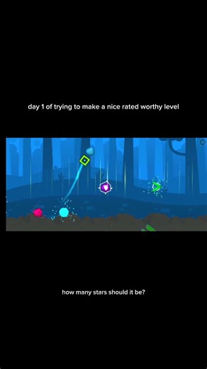 (pls comment)Day 1 of trying to make a rated worthy level in G.D.