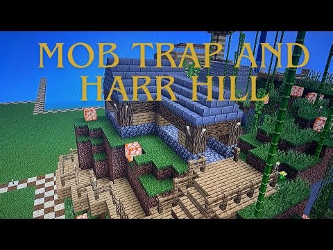 How to build Stampy’s Lovely World {49} Mob Trap And Harrison’s Hill (part 5)