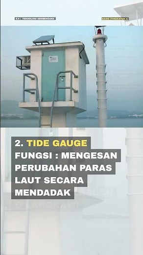 SAINS (TINGKATAN 1) (9.4 : TEKNOLOGI GEOBENCANA - ALAT PENGESAN TSUNAMI)