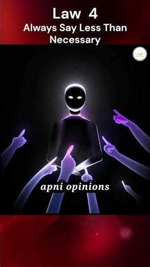 Law [4]: [Always Say Less Than Necessary] | The 48 Laws of Power Explained in 50