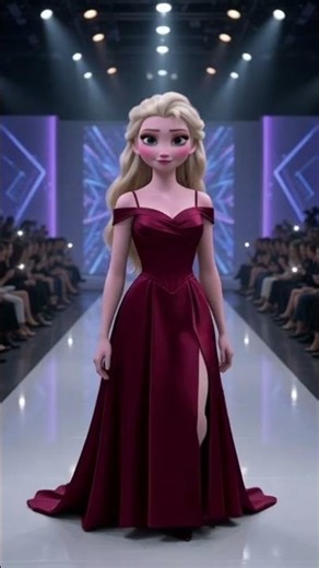 #elsa #frozen #ai #aianimation #youtubeshorts #capcut #disney