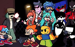 [FNF]所有人唱Headache