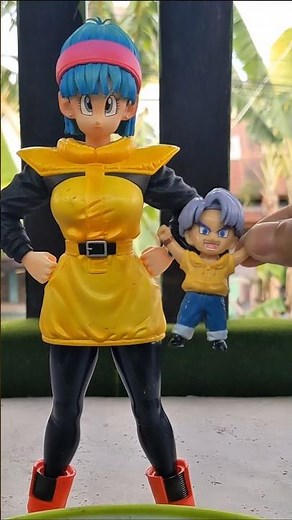 Dino prank goku and bulma - Toys ASMR #goku #dragonball