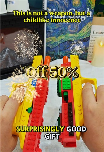 💡If you let your kids play with this toy, they might not want to leave it alone all day! There's no danger, only loads of fun! 🎉 Fire foam bullets, knock down targets, it's just non-stop action! Do you dare to challenge? 🎯 #Parent-child game #Toy sharing#kidstoygun#giftideas