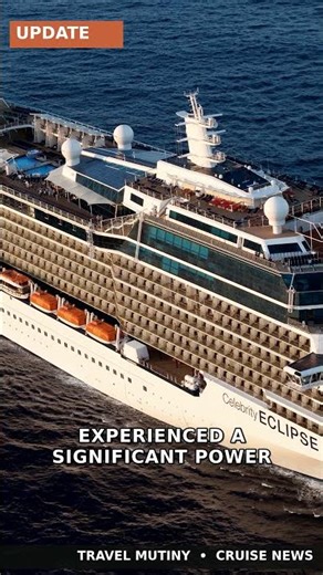 Celebrity Infinity Cruise CANCELLED Due to Power!