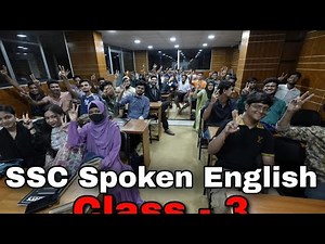 SSC Spoken English full course class 3