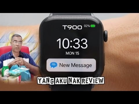 Review Jujur Jam Pintar Smartwatch T900 Serba Canggih Harga Bawah Rm20 Shj!