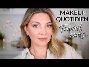 MAQUILLAGE QUOTIDIEN POUR LE TRAVAIL, ALLER EN COURS, ETC... |Tuto Makeup facile débutant ✨