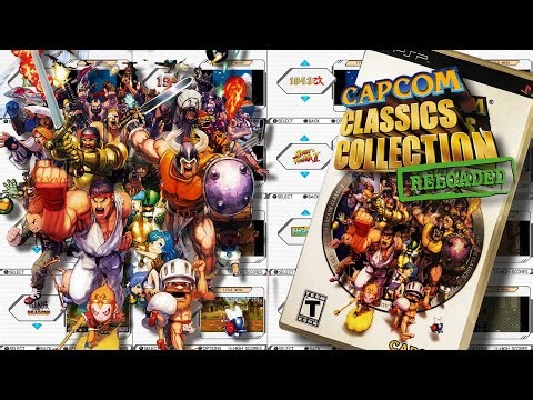 GAMEEXTV - CAPCOM CLASSICS COLLECTION RELOADED video autopsy for the PSP