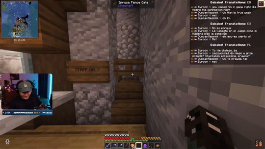 Ewroon being so addicted he had Duncan CALLING JEREMY to ask for the code of the chest with the cards😭 #QSMP2