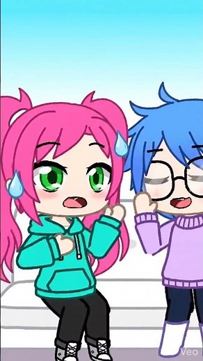 When Gacha Club Watches Anime 😳 | gacha life trend #gacha