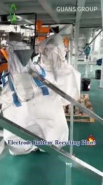 How Are Copper & Black Mass Recovered from Battery Electrodes? Electrode Battery Recycling Plant