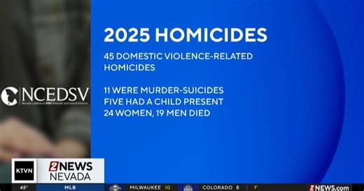 Nevada Coalition to End Domestic Violence has released its 2025 Domestic Violence Homicide Report