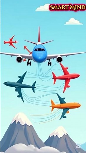 ✈️ How Airplanes Fly & The History of Aviation | Science Explained + Timeline in 1 Minute |#shorts