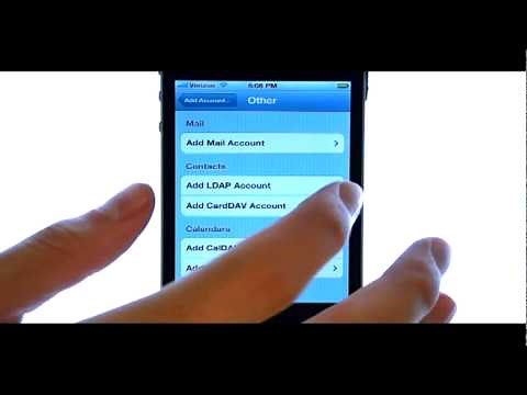 How Do I Add Additional Email Accounts To My Apple iPhone 4S?