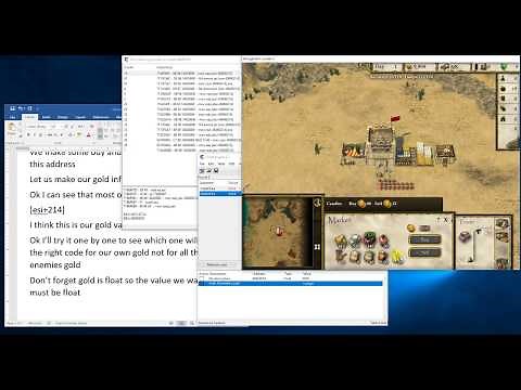 Cheat Engine Stronghold Crusader 2 V 1.0.22365 infinite Gold Hack Tutorial