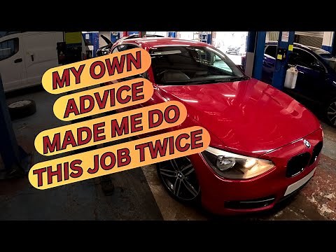 BMW 1series N13 Timing chain replacement.