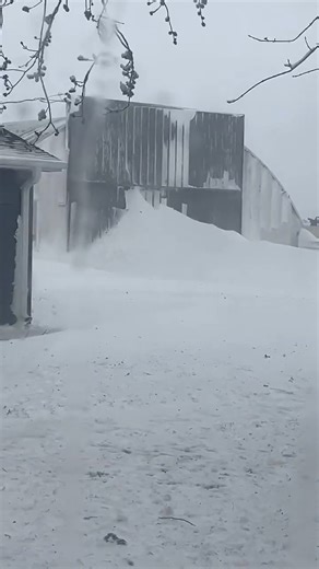 1.5K views · 25 reactions | With 8-foot snow banks in Nebraska and the same system bringing more rain/snow to the northeast, travel could get tricky! If you’re hitting the road, watch for icy patches, reduced visibility, and possible flooding in low-lying areas! | WeatherBug | Facebook