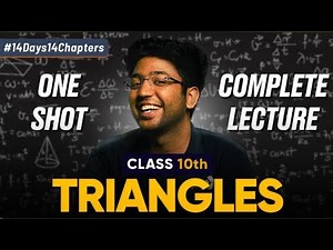 Class 10th Triangles One Shot 🔥| Class 10th Maths Chapter 6 | Shobhit Nirwan