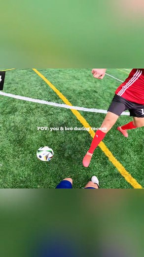 Send this to your bro! #nickfootballx #playmaker #povfootball #povsoccer #footballereyeview #goprofootball | Nick Football X