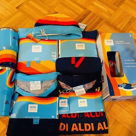 I WENT OUT TODAY AND GOT ME SOME SERIOUS ALDI MERCHANDISE AKA ALDI GEAR!!!!!!! LET'S GO!!!!!!!!!!!!!