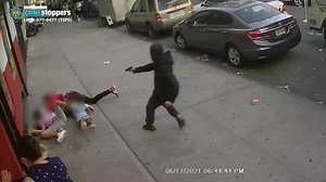 GRAPHIC VIDEO: Man survives after being shot next to two children in the Bronx