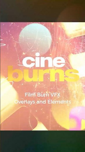 Cineburns VFX Overlay Pack – 4K Film Burn and Light Leak Overlays