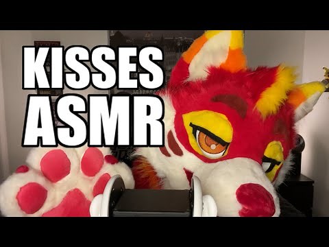 [Furry ASMR] Relaxing Fursuit Kisses for Comfort 😘 (3DIO)