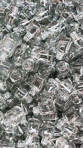 445K views · 5.6K reactions | Crafting Mini Glass Bottles from Scrap Glass | Smartest Workers | Facebook