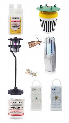 Produits anti-mites Excellium Professionnel :