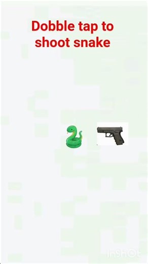 dobble tap to shoot snake #ytshort #viral #like