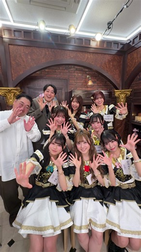 SHOWROOM特番ありがとうございました💎 MCの三拍子(@三拍子（漫才師） )さんと #ターニングポイント ☝️ #フルコース