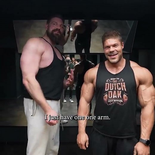 New YouTube Video live! The Dutch Giant VS The Dutch Oak workout, we went to in hamburg and did a