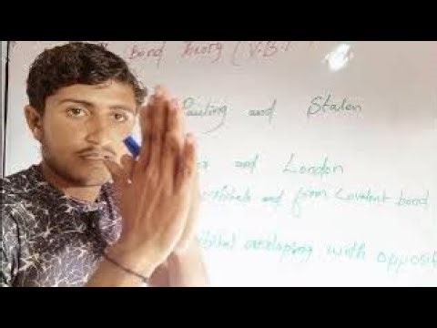 Valence Bond Theory (V.B.T.) vs Molecular Orbital Theory (M.O.T.)