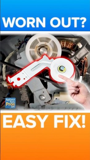 Dryer Squealing? Replace the Idler Pulley? (Tension Roller)