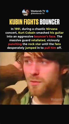 The Nirvana Concert That Spiraled Out of Control #shorts