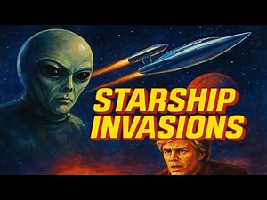 ALIENS! MIND CONTROL! DESTRUCTION! Starship Invasions (1977) Canadian Schlock Classic - Complete VHS