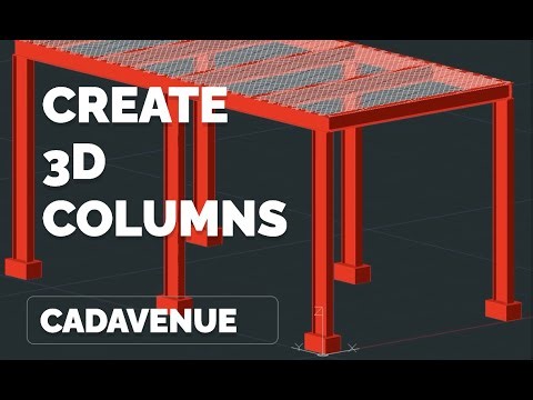 3d structural drawing demo | Simple 5-minute CAD walkthrough