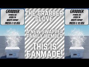 The Grabber Glove - Roblox Slap Battles (FANMADE)