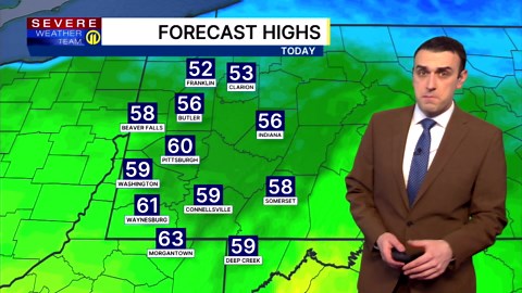 Cloudy but mild conditions expected Saturday. Storms return Sunday night (3/21/26)