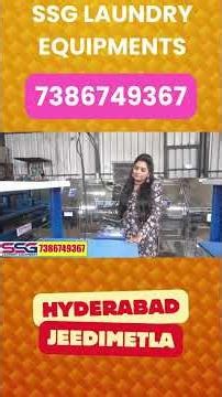 Commercial Washing Machine Demo 🧺 | Heavy-Duty Laundry Performance