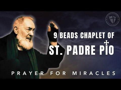 Nine Beads Chaplet of Padre Pio I MIRACLES HAPPEND