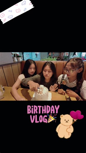 Making memories I’ll replay forever 🎥✨@Asahi @nix #igcse_student #friendship #birthday #hangout #food