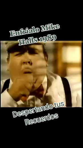 Halls Anuncio Retro de 1989